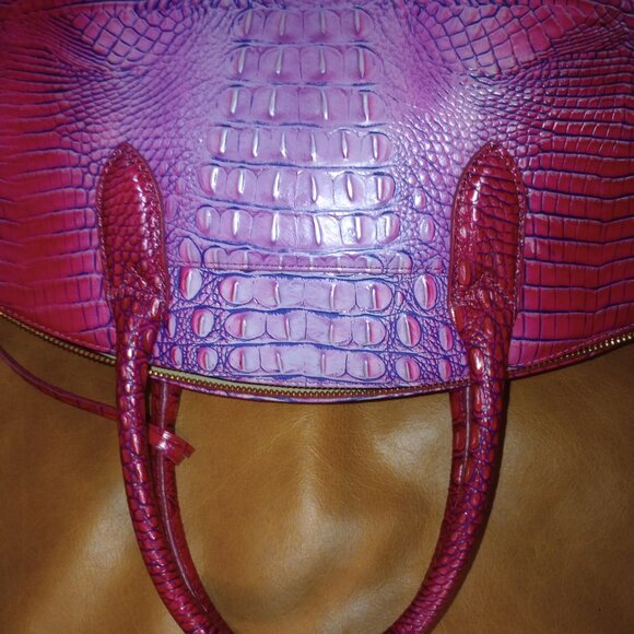 Brahmin Large Duxbury Jazzynova Ombre Melbourne Satchel NWT - Picture 13 of 15